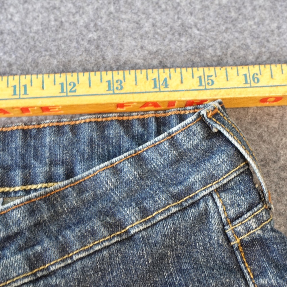 Levi Strauss Signature Stretch Low Rise Bootcut Jeans Medium Wash Blue Misses 8M - Picture 7 of 11